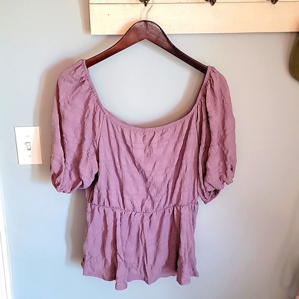 Shein, 0xl, Lilac top